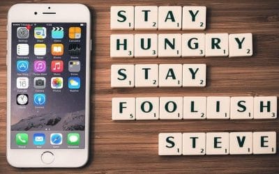 Stay hungry en dan heeft Steve Jobs het niet over eten…